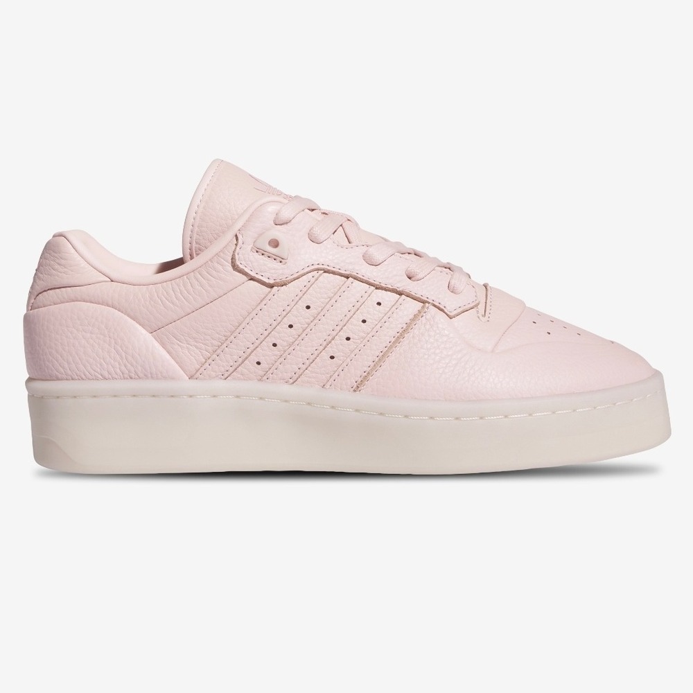 NWT Adidas Rivalry Lux Low Pink Leather Sneakers Men's‎ Size 12